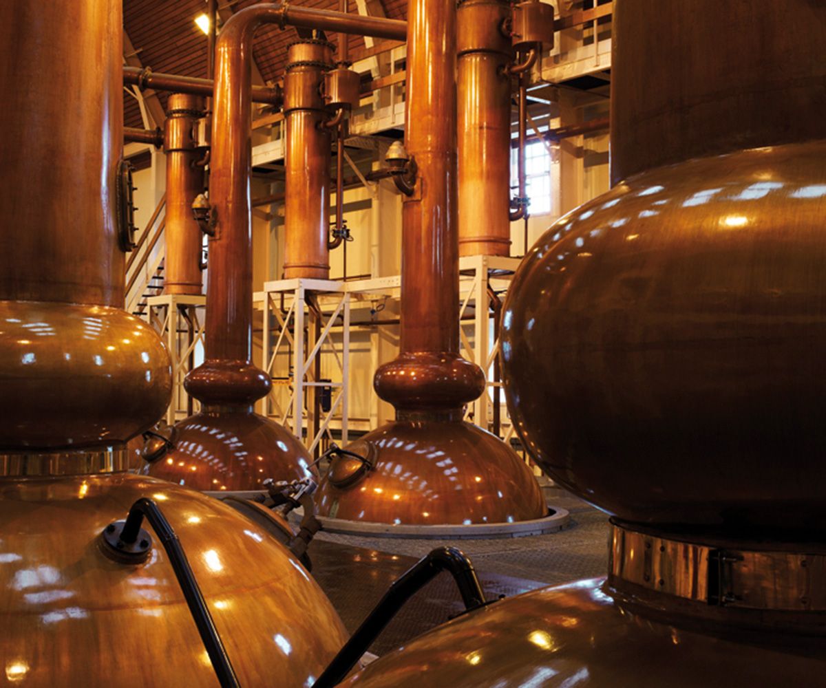 Herstellung von Destillierkolben