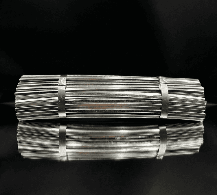 Halbrund gesponnene Stange – Sn96,5 – Ag3,5