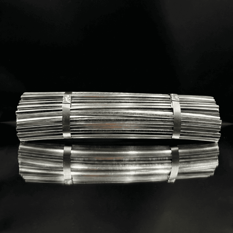 Halbrund gesponnene Stange - Sn96,5 - Ag3,5